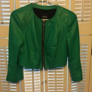 Bebe leather jacket